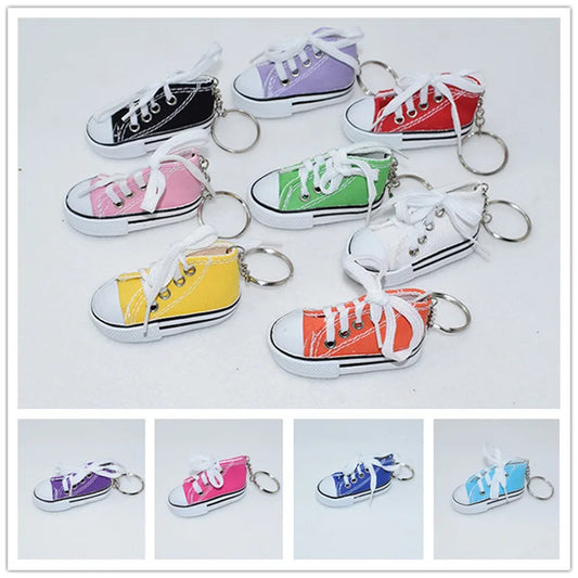 Mini Sneaker Keychain 👟 – Cute & Colorful Accessory for Your Keys or Bags!