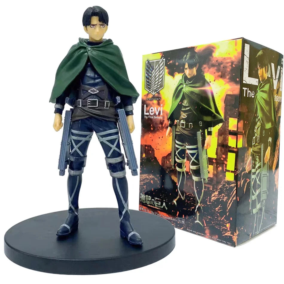 🗡️ Attack on Titan – Levi Ackerman Elite Action Figure (16 cm) 💥