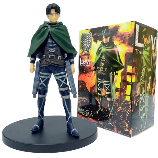 🗡️ Attack on Titan – Levi Ackerman Elite Action Figure (16 cm) 💥
