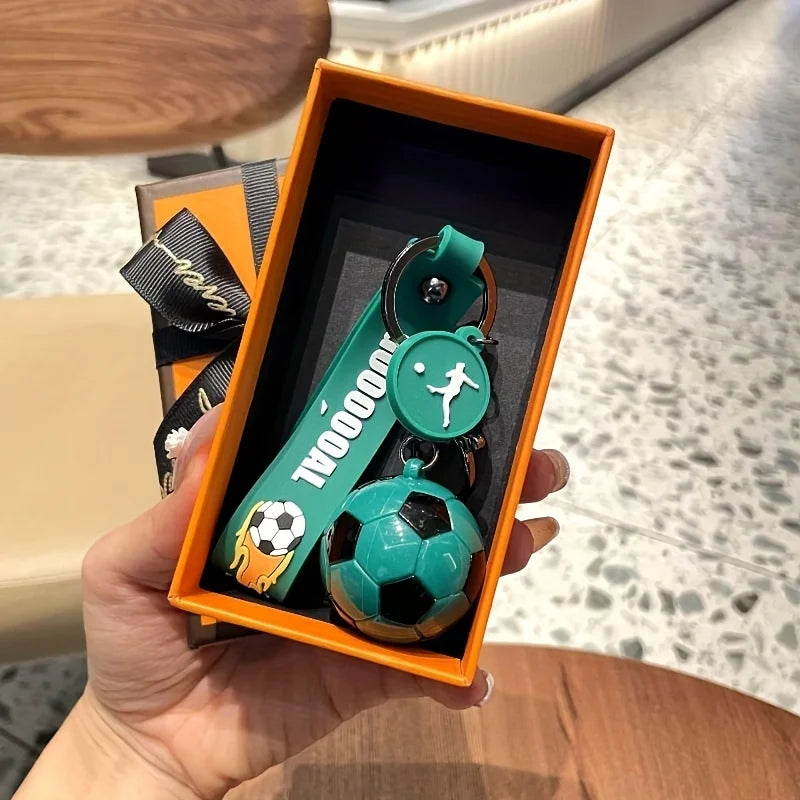 🏆 Football Keychain – “GOOOOAL!” Edition