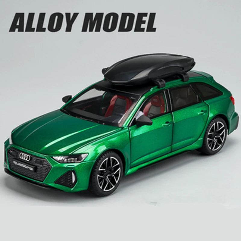 🚗 Audi RS6 Performance Drift Car Model – 1:24 Scale Collectible Toy 🏁