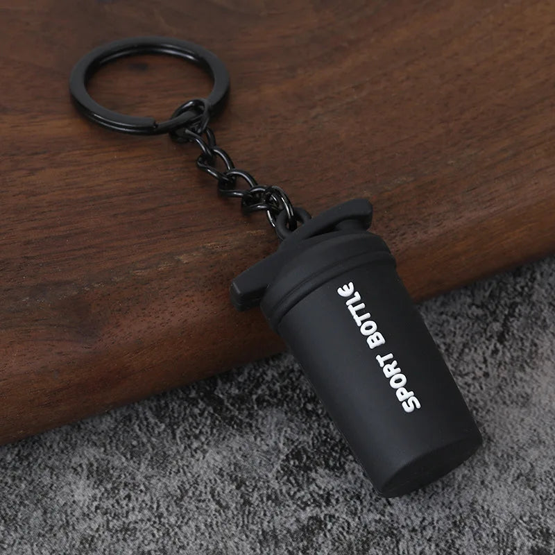 Gym Keychain Collection – Kettlebell, Dumbbell & Weight Plate Keychains