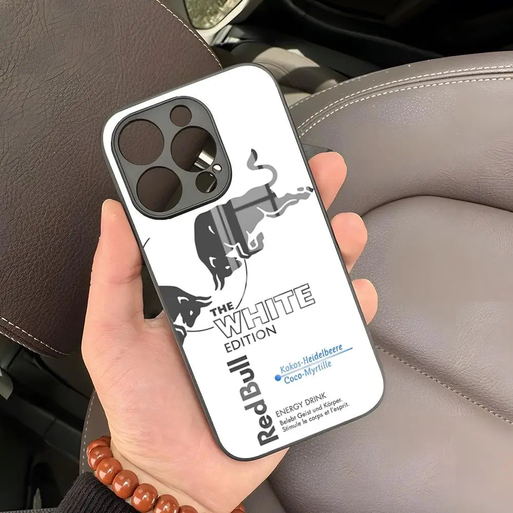 Red Bull Themed iPhone Cases 🐂💥 – Summer & Spring Editions!