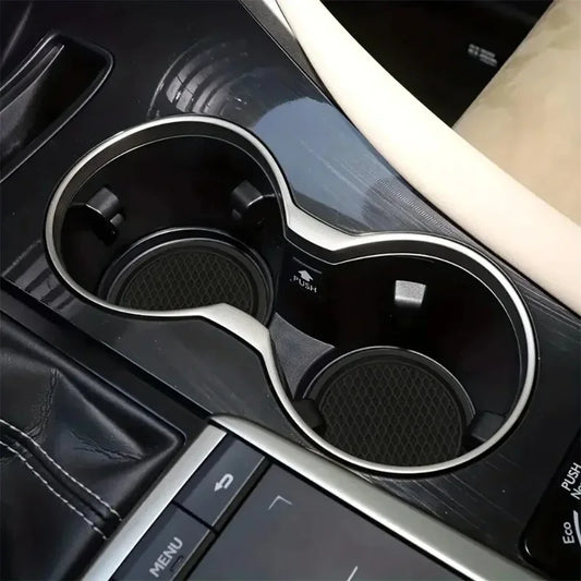 2PCS Universal Car Cup Holder Coasters – Anti-Slip & Waterproof 🥤🚗