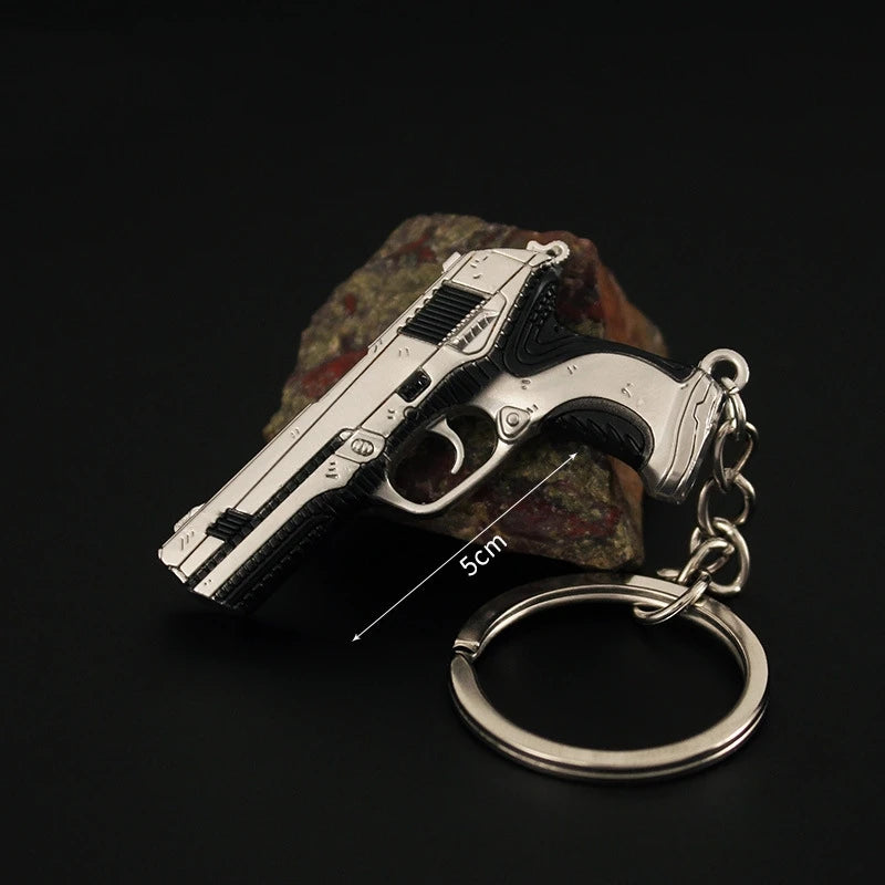 🔫 Valorant Gun & Knife Keychain – Mini Alloy Weapon Model for Gamers 🎮