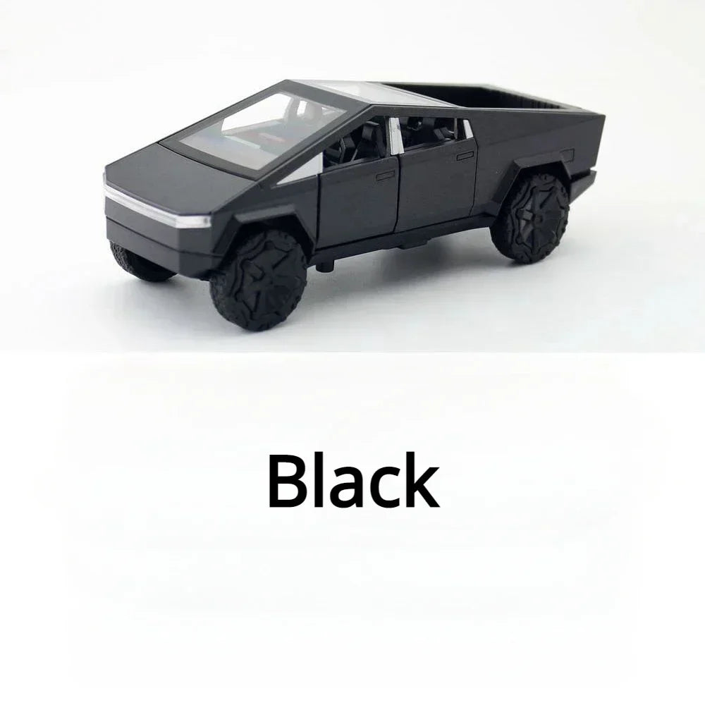 🚀 Tesla Cybertruck 1:32 Die-Cast Model – Futuristic Mini Pickup Truck
