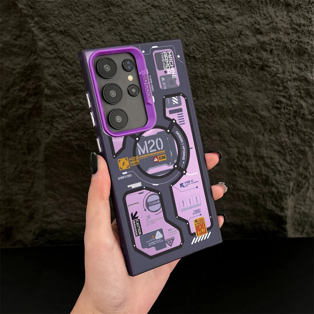 🔌 Circuit Label Matte Case – Futuristic Protection for Your iPhone 🚀