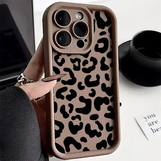 🐆 Leopard Print Case – Stylish & Shockproof for iPhone | Bold Animal Pattern