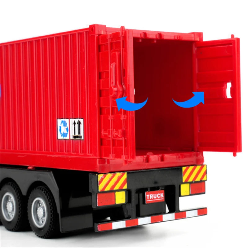 🚛 CNTR Express Blue Container Truck – 1:50 Scale Diecast Model