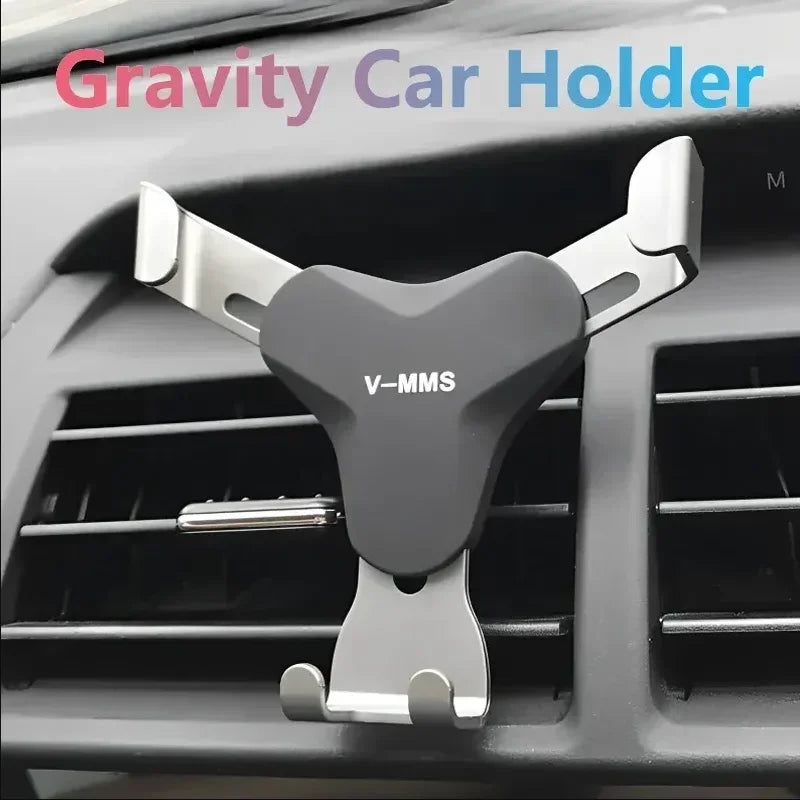 📱 Y-Bracket Gravity Car Phone Holder – Minimal Design, Maximum Stability 🚘