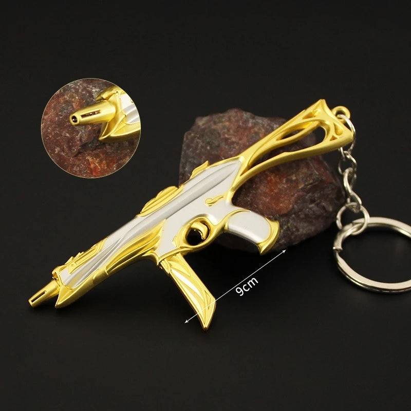 🔫 Valorant Gun & Knife Keychain – Mini Alloy Weapon Model for Gamers 🎮