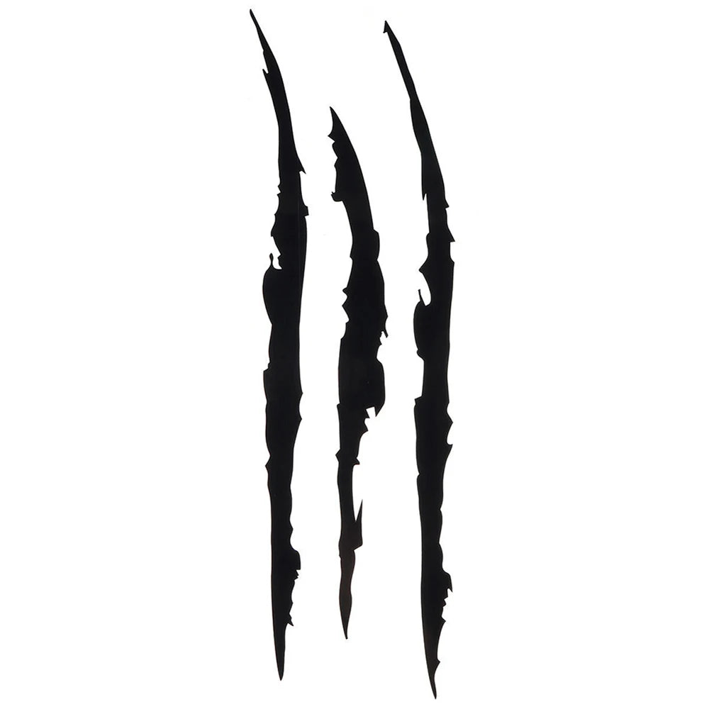 🦖 Reflective Monster Claw Mark Car Sticker – Fierce and Eye-Catching!