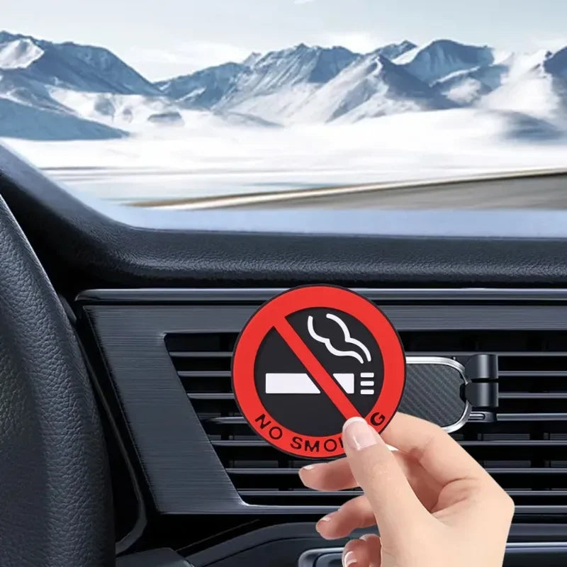 🚭 Universal No Smoking Car Sticker – Keep It Fresh and Respectful!