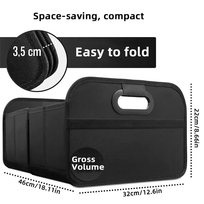Collapsible Car Trunk Storage Box – Keep Your Car Neat & Organized 🚗📦