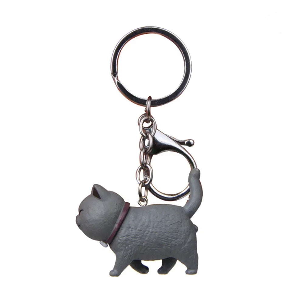 🐾 Cartoon Cat Keychain – Fun & Lovely Gift for Everyone! 😺