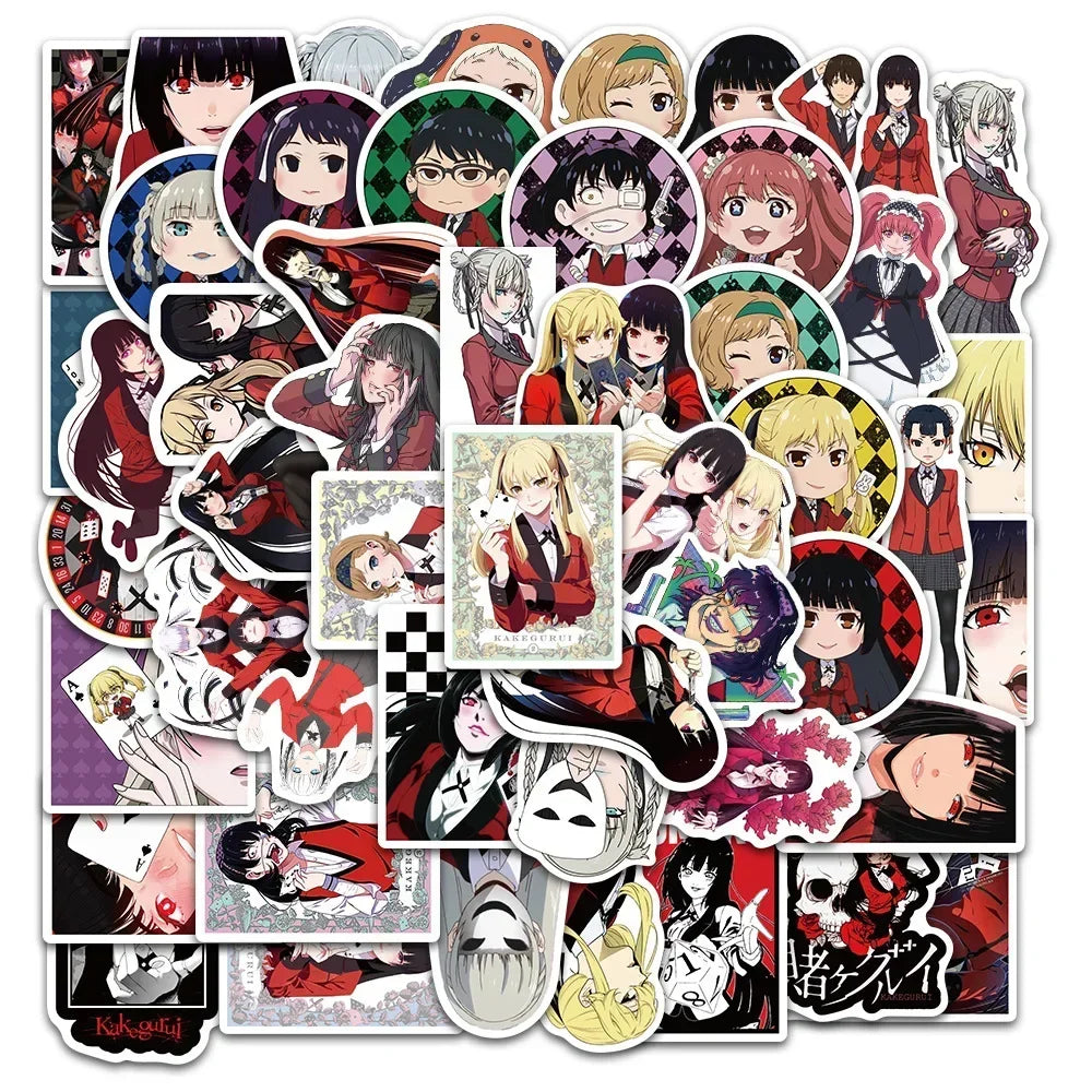 🎉✨ Mega Anime & Gaming Sticker Bundle – 50pcs ✨🎉