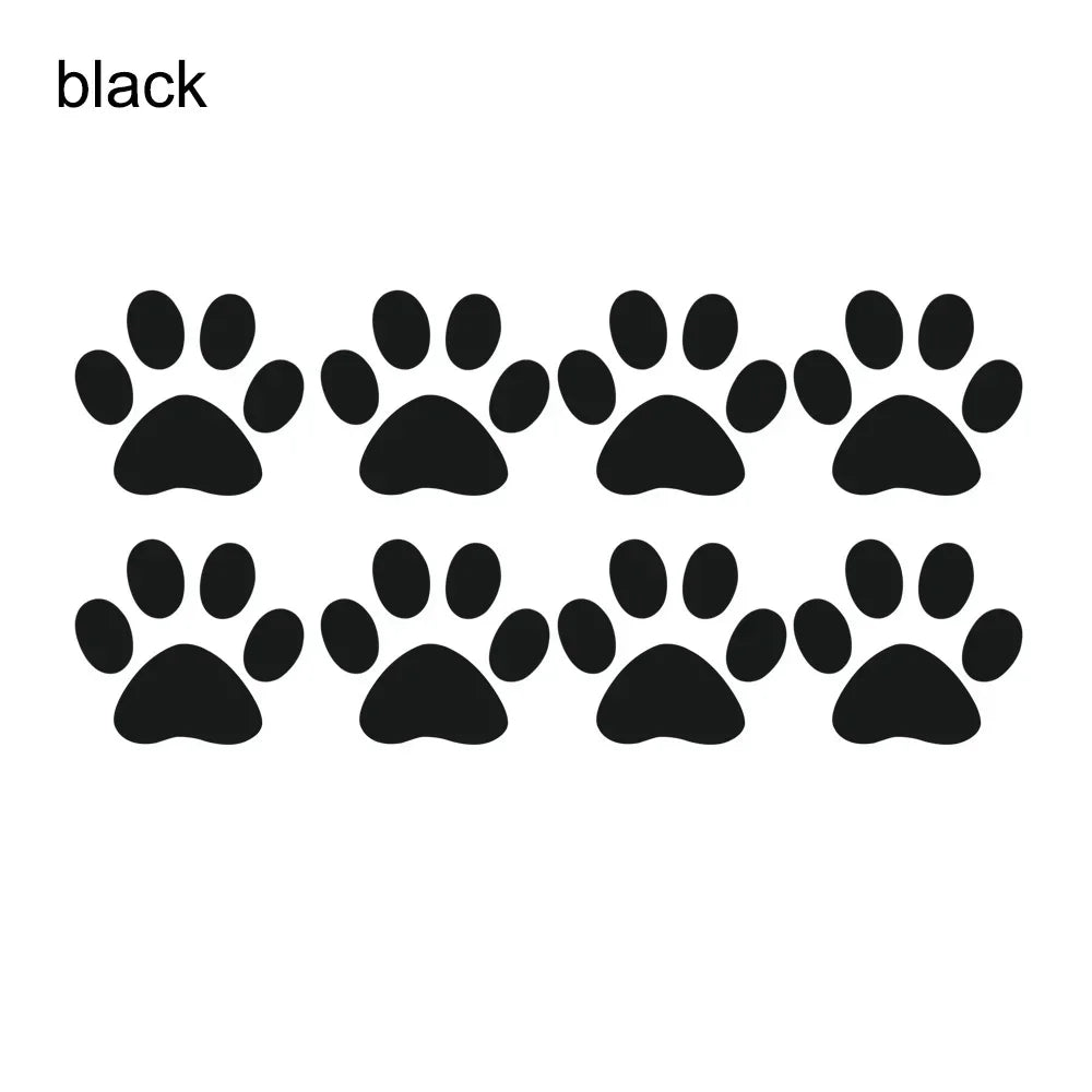 🐾 Cute Paw Print Car Stickers – Pet Lover’s Vinyl Decal Set 🚗