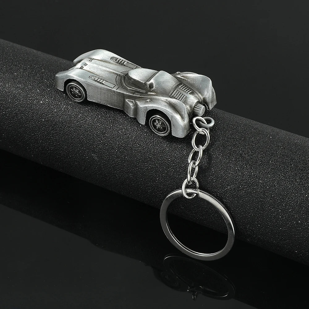 🦇 The Dark Knight Batmobile Keychain – Epic Gift for Superhero Fans! 🚗