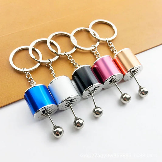 Six Gear Shift Keychain - For True Car Lovers