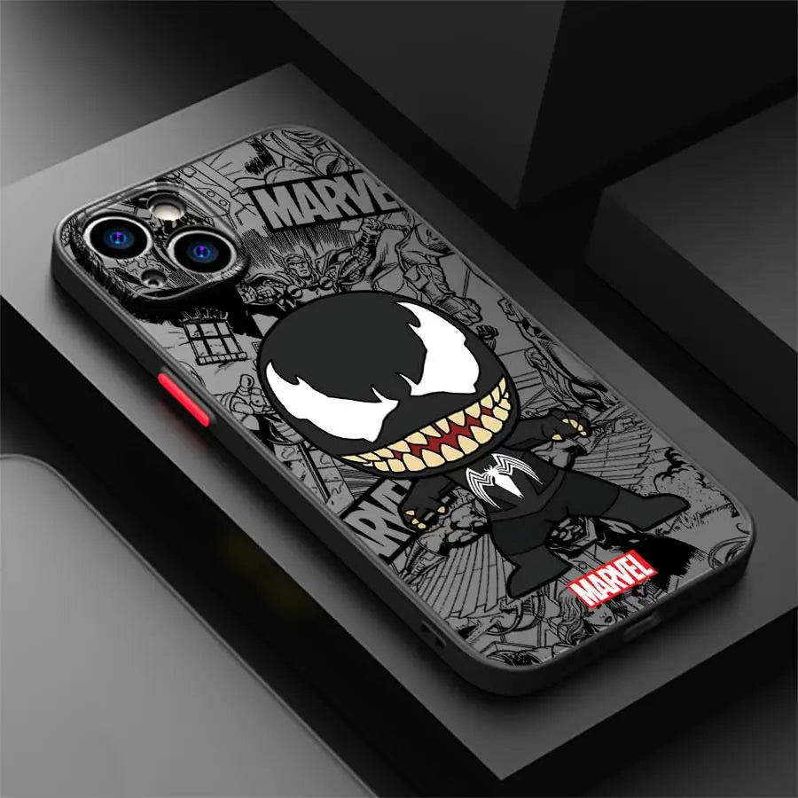 📱 Marvel Superhero Case – Deadpool & Venom Edition 🔥