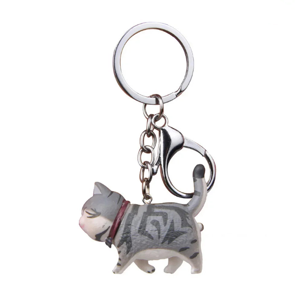 🐾 Cartoon Cat Keychain – Fun & Lovely Gift for Everyone! 😺