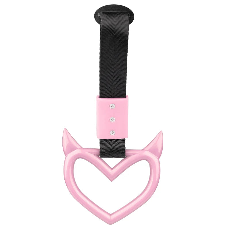 🔧 Heart-Shaped JDM Tsurikawa Handle Ring – Drift with Style! 💖