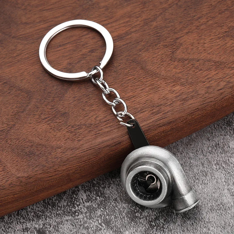 Turbocharger Keychain 🔧🚗 – For True Car Enthusiasts!