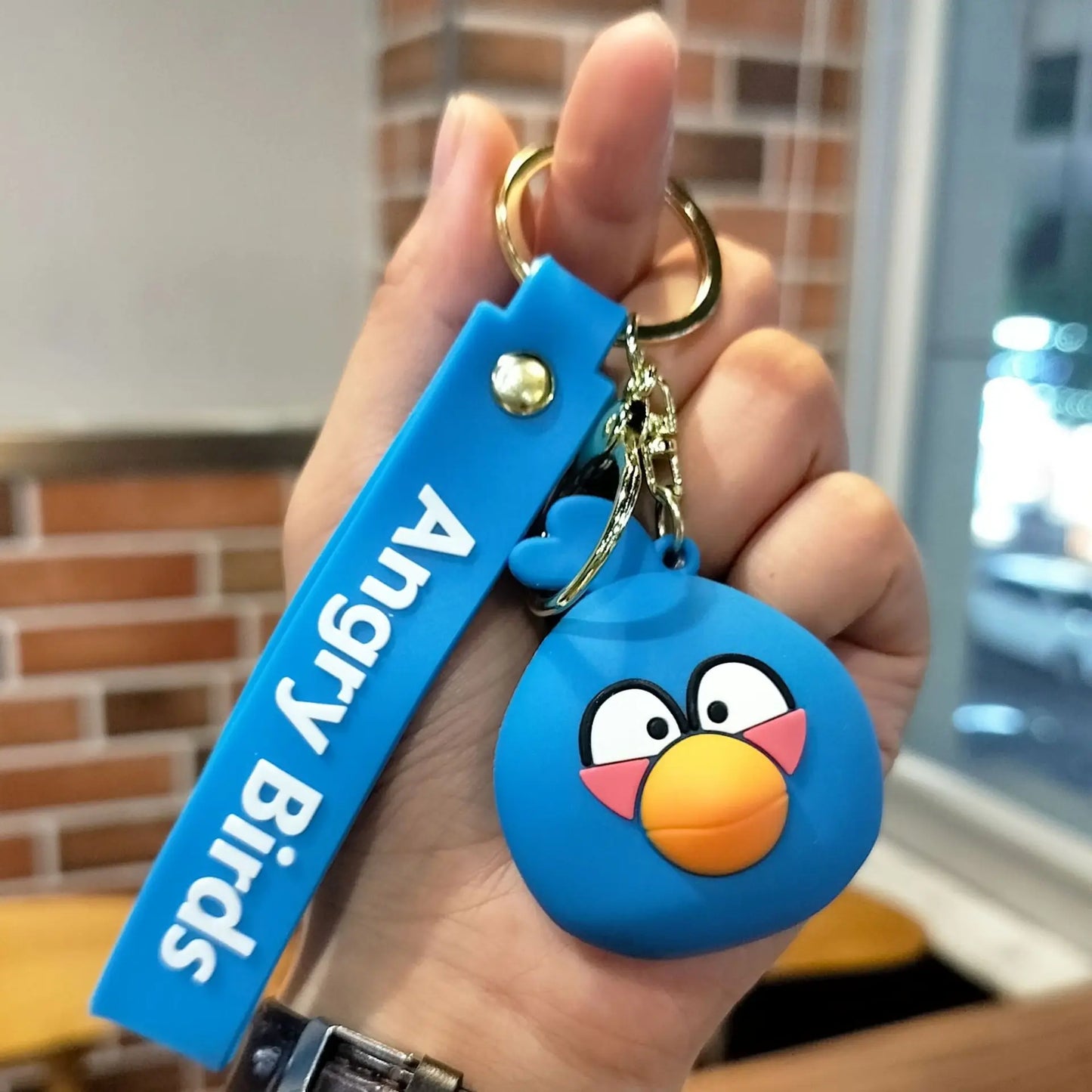 🔥 Angry Birds Keychain Collection – Fun & Iconic Gift! 🐤🐷🔑