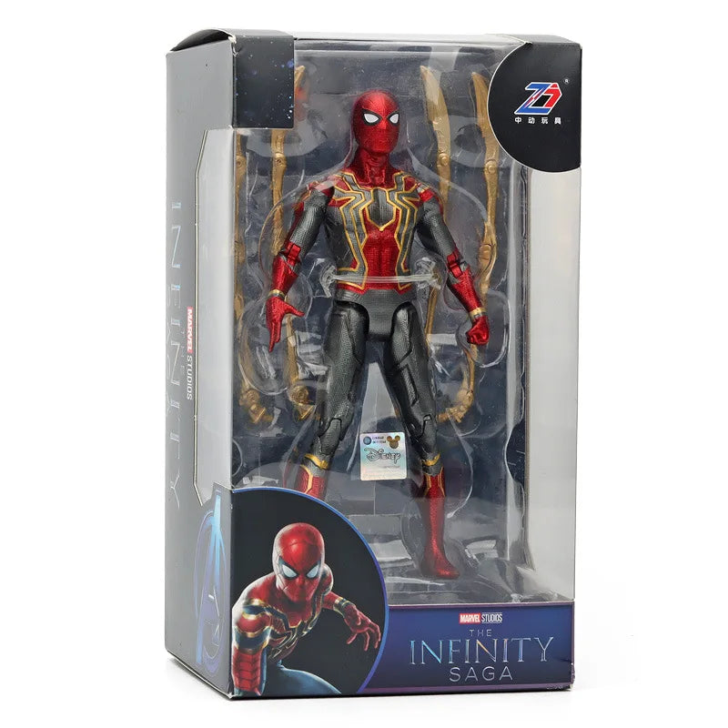🕷️🦾 Iron Man & Spider-Man Action Figures – Power & Agility United! 🔥