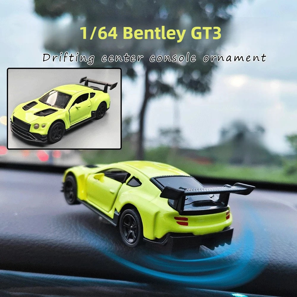 🚗💨 Rotating Drift Car Ornament – Dashboard Racing Model Decoration