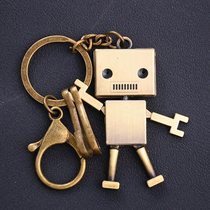🤖💖 Cute Robot Keychain – Whimsical Charm for Her! 👜✨