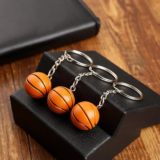 Hoop Dreams Mini Basketball Keychain