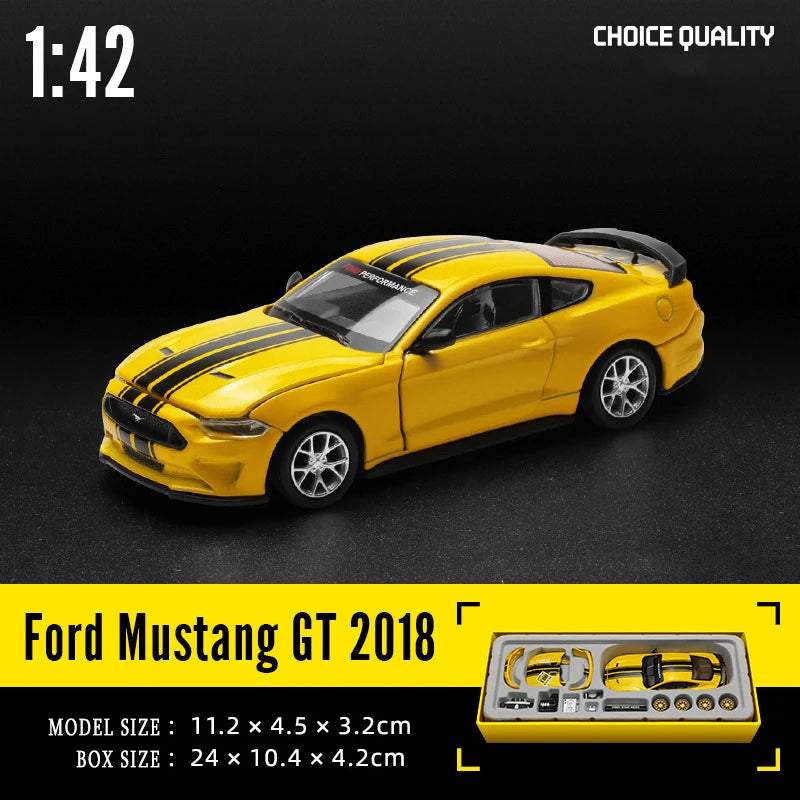 🏁 1:42 Ford Mustang GT – Diecast Racing Car Model