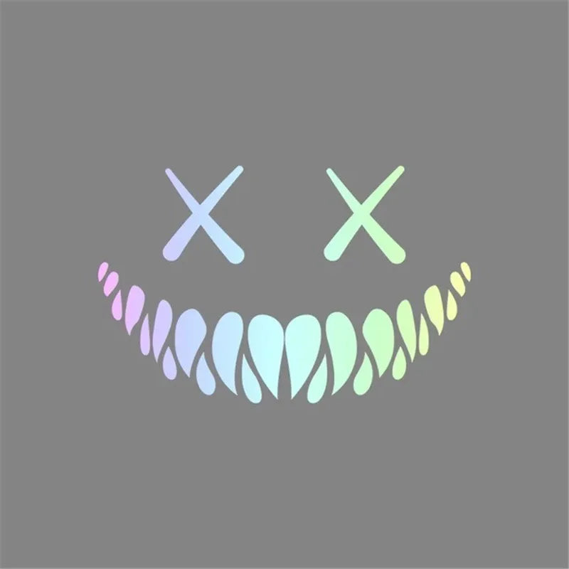 😈 Demon Smile for Your Car – Stand Out on the Road! 🔥