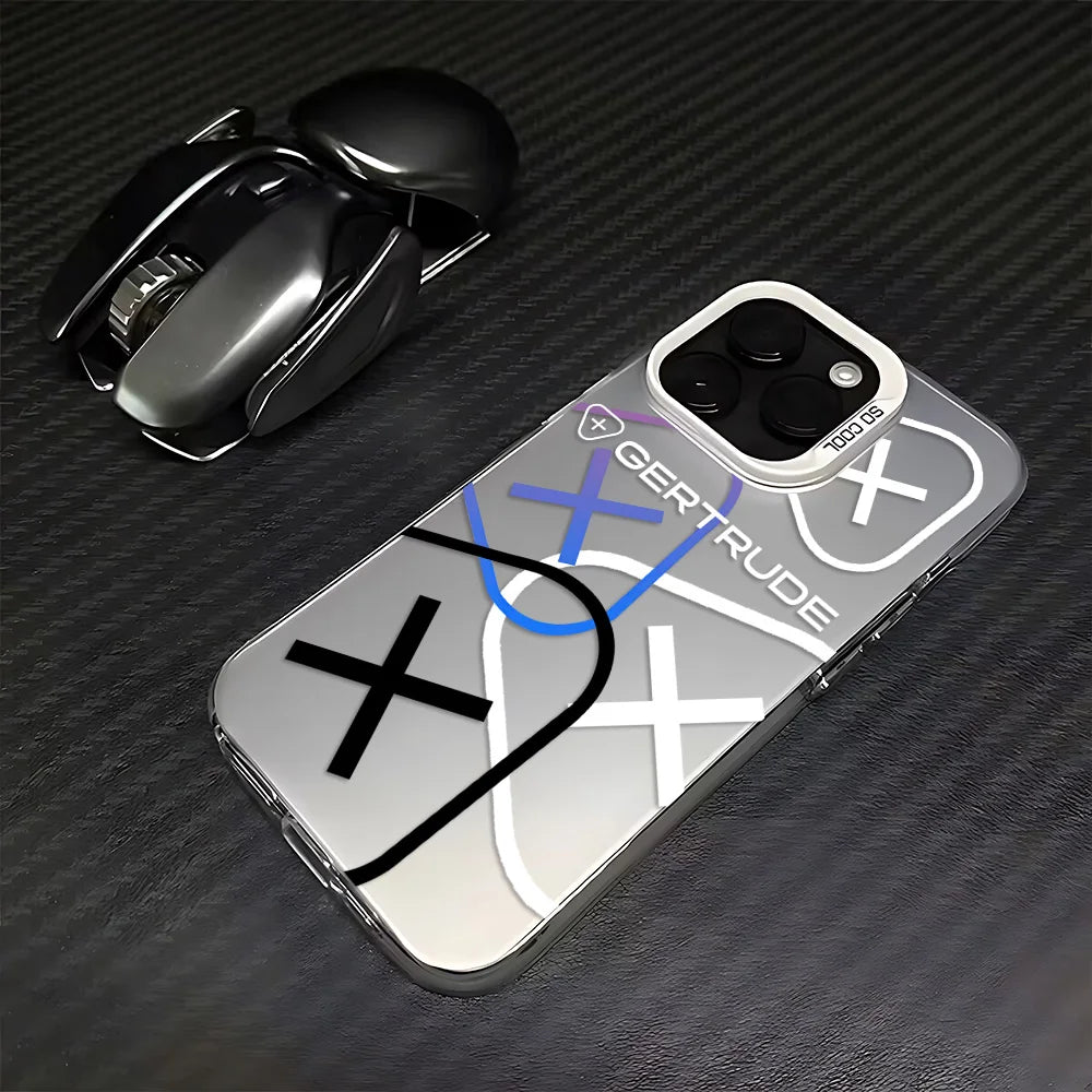 💖 Lovely Fashion Case – Matte Anti-Fall Cover for iPhone