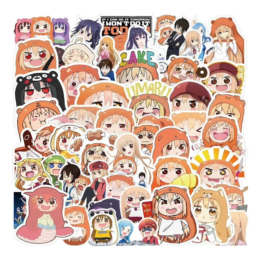 🎉✨ Mega Anime & Gaming Sticker Bundle – 50pcs ✨🎉