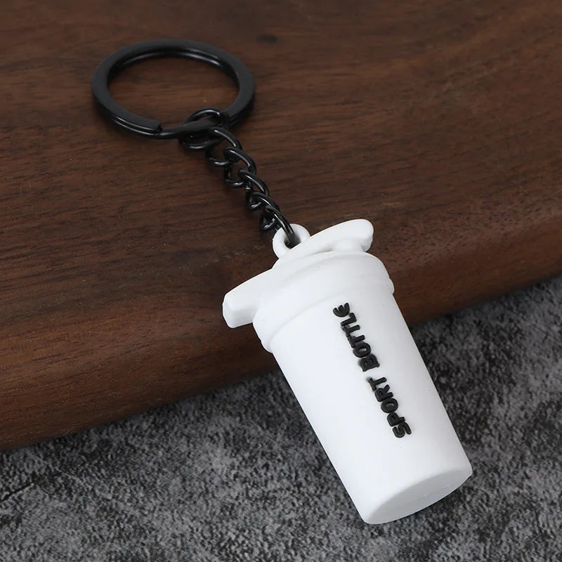 Gym Keychain Collection – Kettlebell, Dumbbell & Weight Plate Keychains