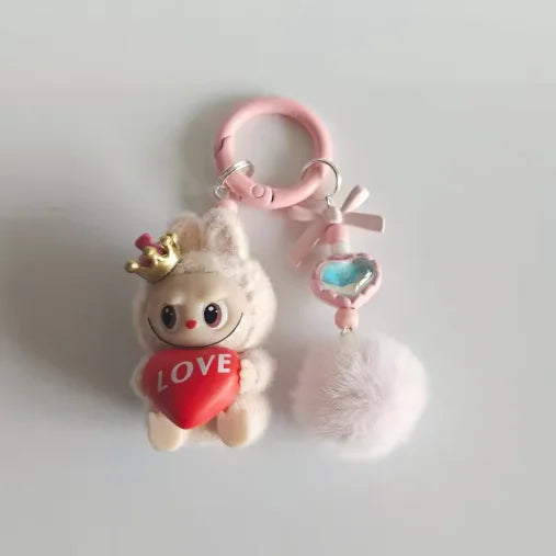 👑✨ Royal Cutie Keychains 🧸💖🌈