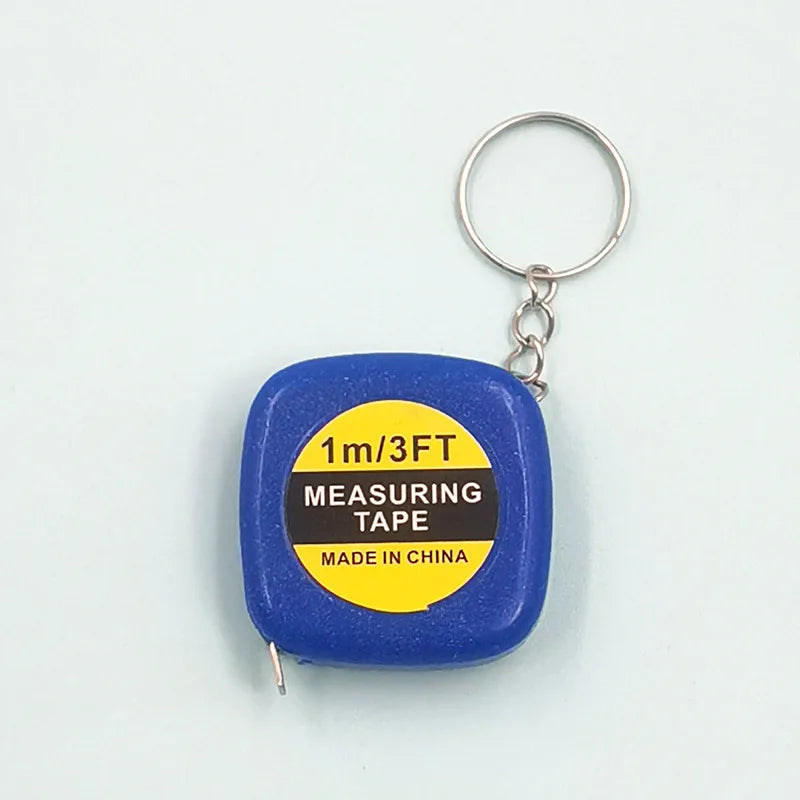 📏 Mini Tape Measure Keychain – Dual Side Metric & Inch 🎯