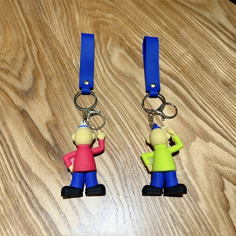 Pat & Mat Keychain Duo – Funny Cartoon Characters 🧰🔧