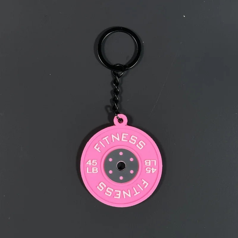 💪 DIY Silicone Barbell Keychain – Fitness Accessory for Gym Lovers 🏋️‍♂️