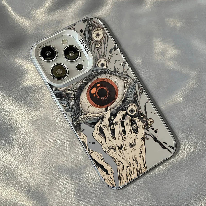 👁️🗨️🔥 3D Horror Skeleton Hand iPhone Case 🔥👁️🗨️