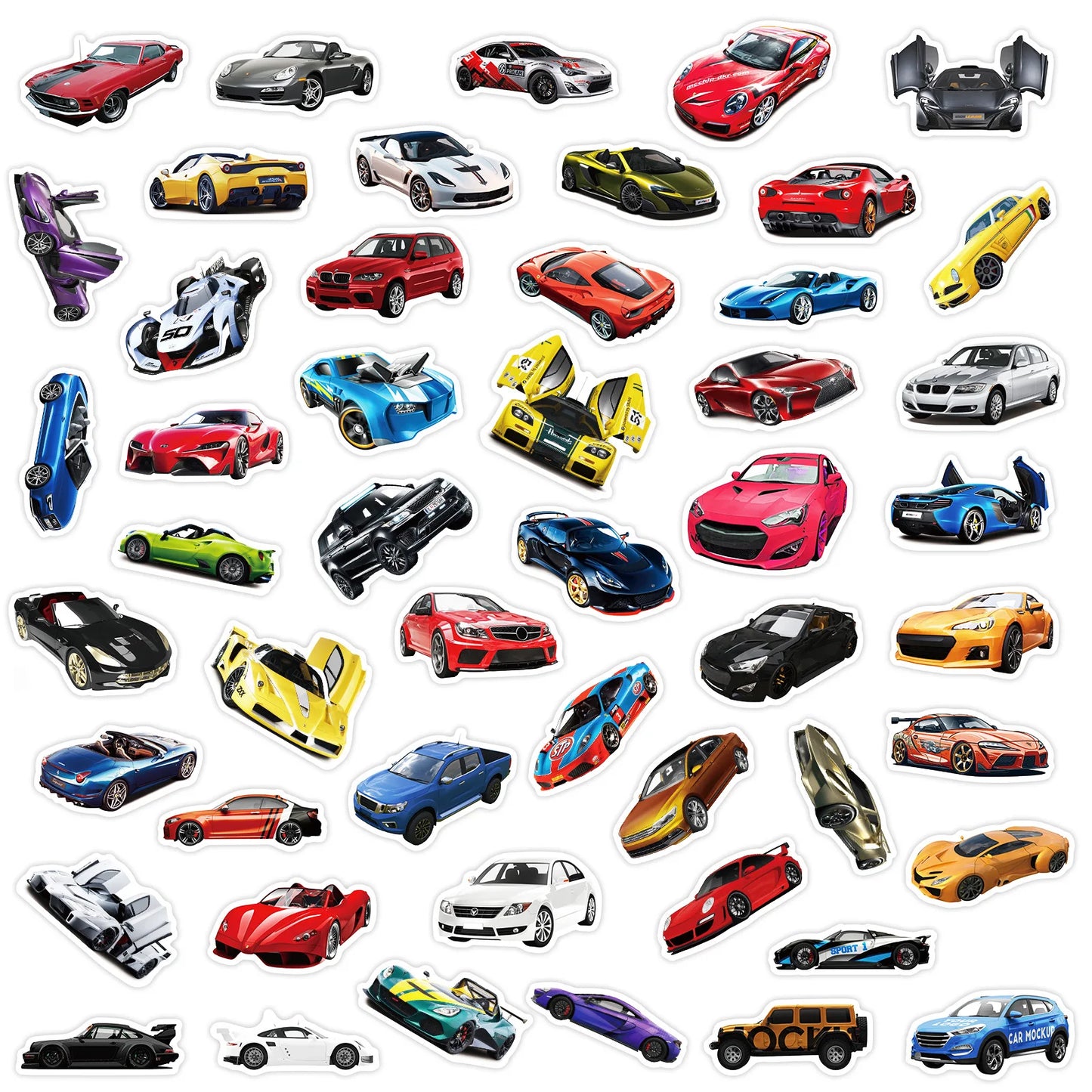 🚗✨ Ultimate Car Sticker Pack/50pcs ✨🚗
