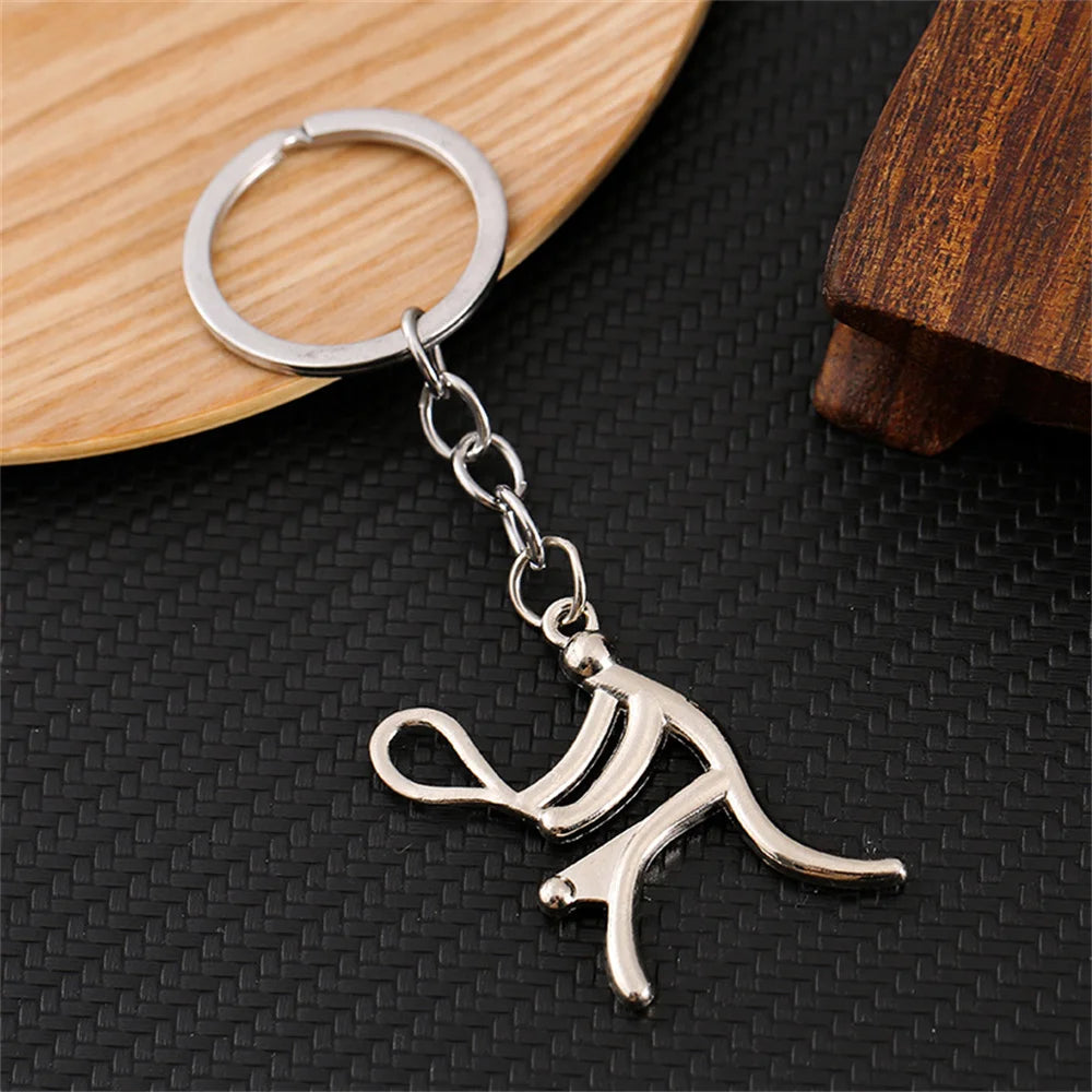 🚴‍♂️ Minimalist Bicycle Keychain – Perfect for Cyclists!