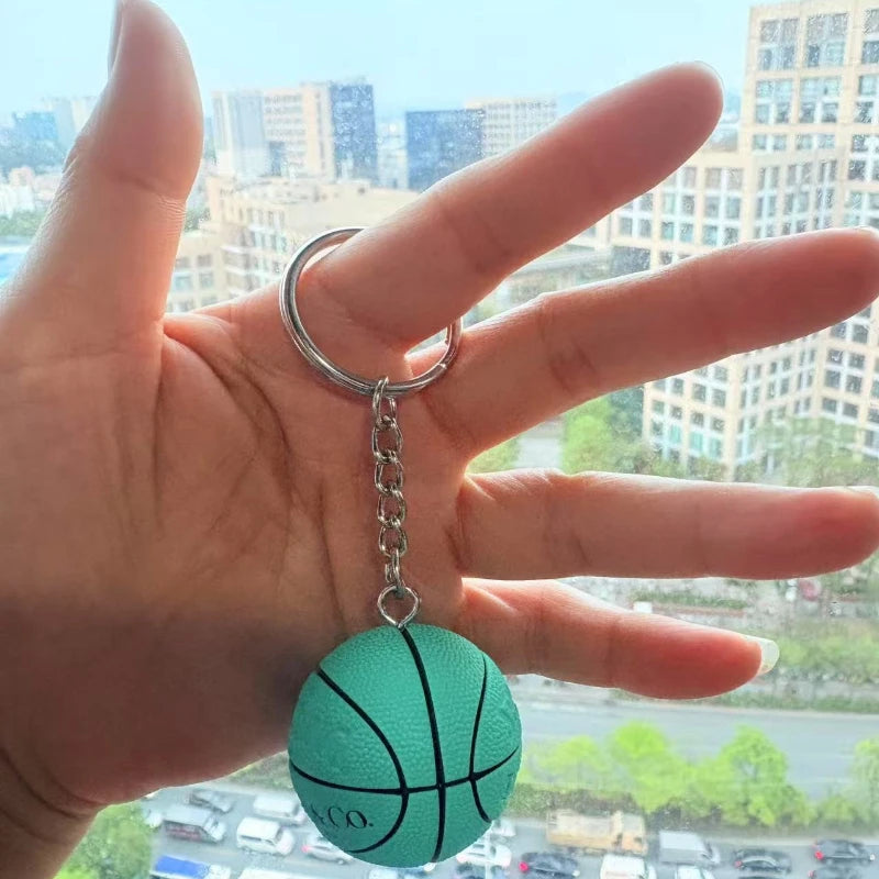 🏀 Sports Ball Keychain | Basketball, Volleyball & More