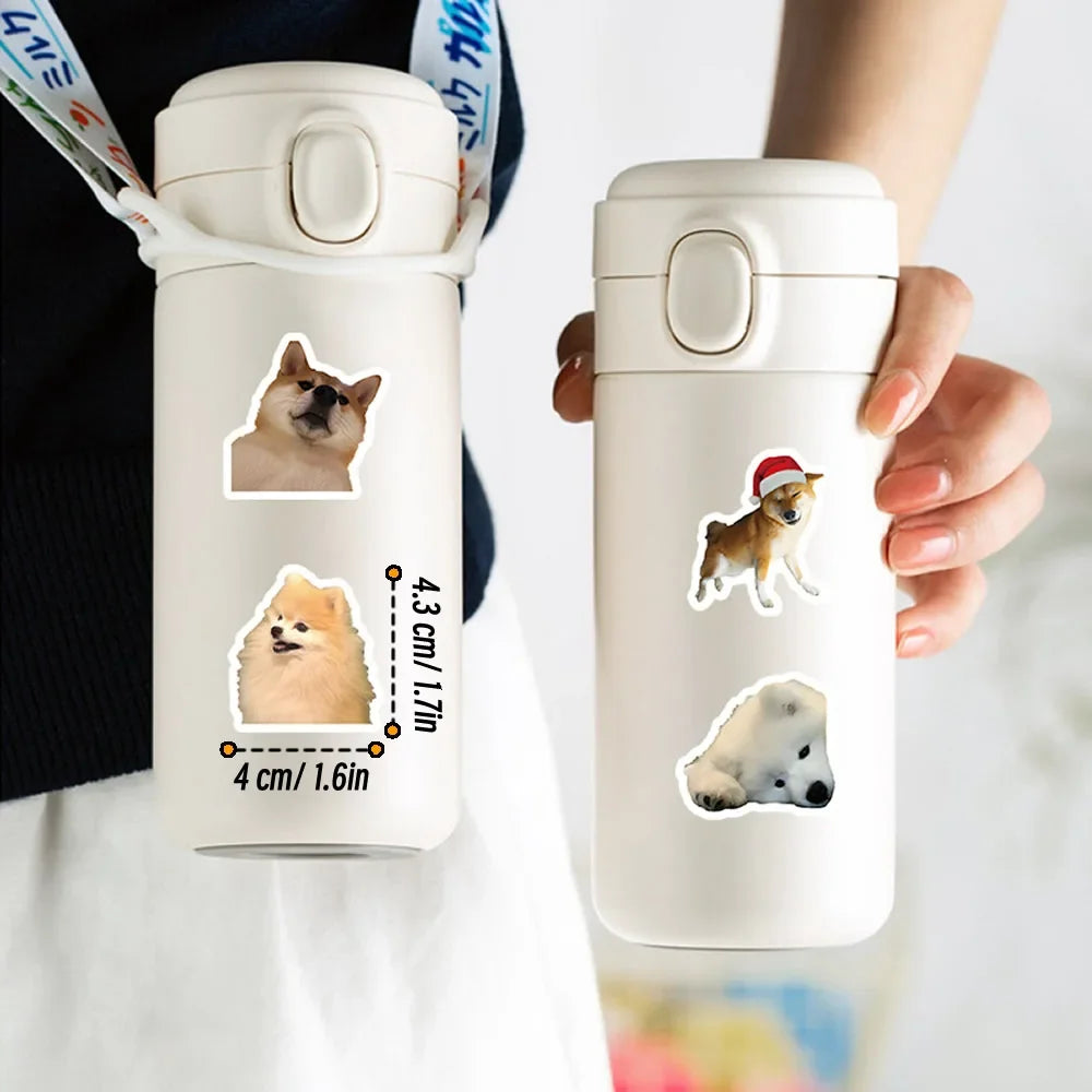 🐾 Cute Dog Sticker Pack – 10/50/100pcs of Pure Pup Joy! 🐶✨