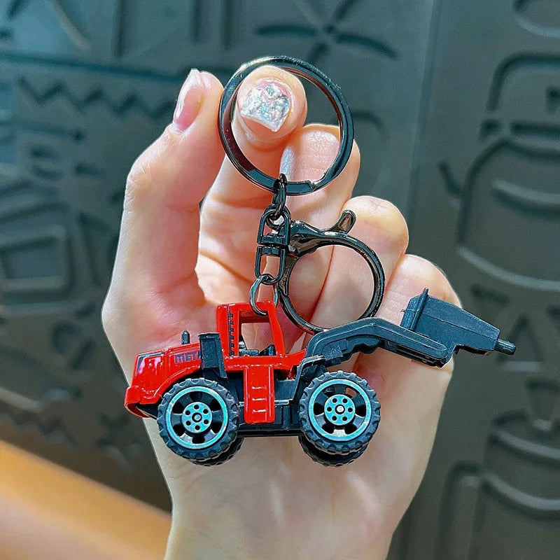 🚜 Construction Vehicle Keychain – Built for Fun &amp; Style!