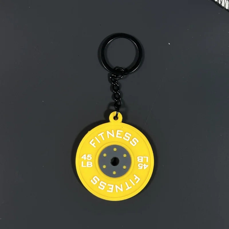 💪 DIY Silicone Barbell Keychain – Fitness Accessory for Gym Lovers 🏋️‍♂️