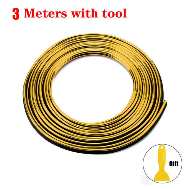 🚗 Universal Car Interior Trim Strips – Style That Bends With You! ✨