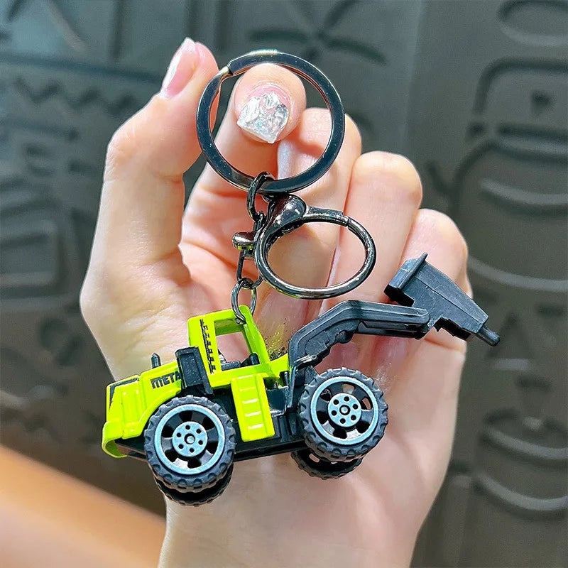 🚜 Construction Vehicle Keychain – Built for Fun &amp; Style!